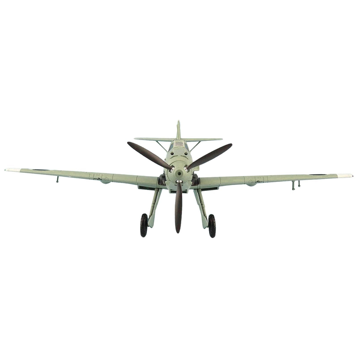 Messerschmitt BF 109E-3 Fighter Aircraft "Hauptmann Siebelt Reents Spanish Civil War" (1939) "Air Power Series" 1/48 Diecast Model by Hobby Master-Hobby Master-ModelCars.com
