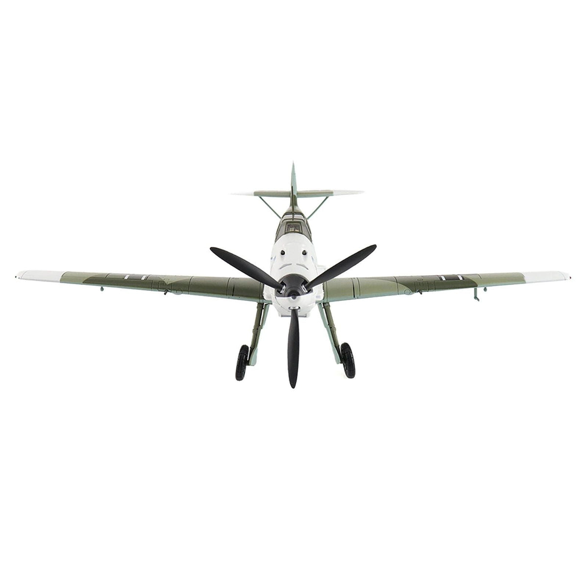 Messerschmitt Bf 109E-3 Fighter Aircraft "Yellow 15 Karl Wolff III/JG 52 France" (1940) German Luftwaffe "Air Power Series" 1/48 Diecast Model by Hobby Master-Hobby Master-ModelCars.com