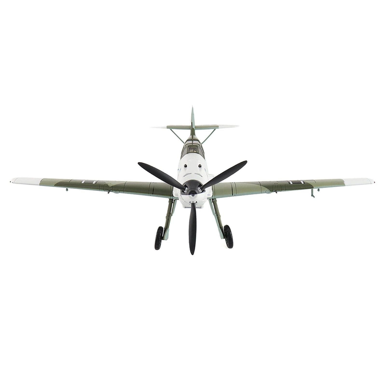 Messerschmitt Bf 109E - 3 Fighter Aircraft "Yellow 15 Karl Wolff III/JG 52 France" (1940) German Luftwaffe "Air Power Series" 1/48 Diecast Model by Hobby Master - Hobby Master - ModelCars.com