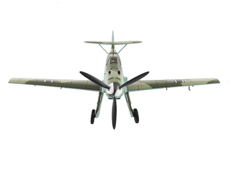 Messerschmitt BF 109E-4 Fighter Aircraft "Franz von Werra II/JG-3" (1940) German Luftwaffe "Air Power Series" 1/48 Diecast Model by Hobby Master-Hobby Master-ModelCars.com