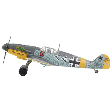 Messerschmitt Bf 109F-2 Fighter Aircraft "JG 3 Hans Von Hahn Russia" (1941) German Luftwaffe "Air Power Series" 1/48 Diecast Model by Hobby Master $80.74-Hobby Master-ModelCars.com