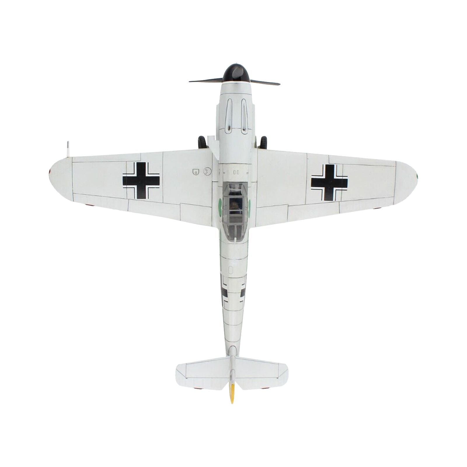 Messerschmitt BF 109F - 4 Fighter Aircraft "Obt. Otto Kath Stab/JG 54 Staraya Russia Soviet Union" (1941) German Luftwaffe "Air Power Series" 1/48 Diecast Model by Hobby Master - Hobby Master - ModelCars.com
