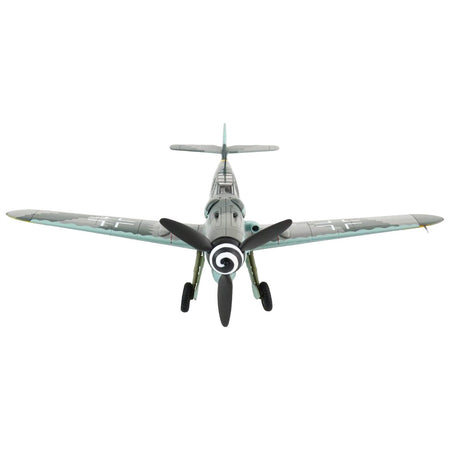 Messerschmitt BF 109G - 6 Fighter Aircraft "Gerhard Barkhorn Commanding Officer of II./JG 52 Ukraine" (September 1943) "Air Power Series" 1/48 Diecast Model by Hobby Master - Hobby Master - ModelCars.com