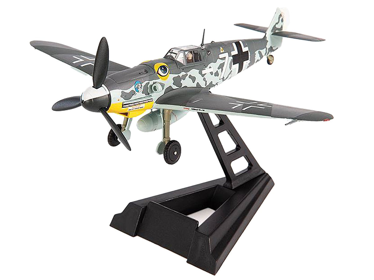 Messerschmitt BF 109G-6 Fighter Aircraft "JG 51 Bulgaria" (1944) German Luftwaffe 1/72 Die Cast Model by JC Wings-JC Wings-ModelCars.com