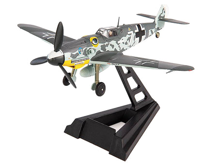 Messerschmitt BF 109G-6 Fighter Aircraft "JG 51 Bulgaria" (1944) German Luftwaffe 1/72 Die Cast Model by JC Wings-JC Wings-ModelCars.com