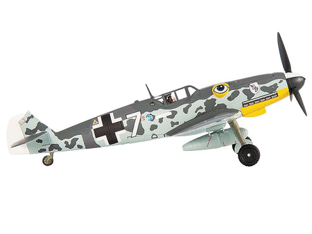 Messerschmitt BF 109G-6 Fighter Aircraft "JG 51 Bulgaria" (1944) German Luftwaffe 1/72 Die Cast Model by JC Wings-JC Wings-ModelCars.com