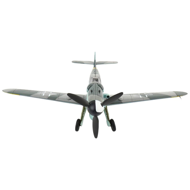 Messerschmitt BF 109G - 6 Fighter Aircraft "Mato Dukovac 15. (kroat)/JG.52 Croatia Air Force Crimea" (April 1944) "Air Power Series" 1/48 Diecast Model by Hobby Master - Hobby Master - ModelCars.com
