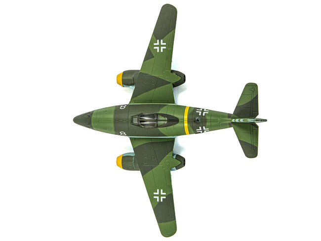 Messerschmitt Me 262 Fighter Aircraft "White 8 258 aerial victory ace Walter Nowotny Kommando Nowotny Germany" (1944) German Luftwaffe 1/72 Diecast Model Airplane by Luppa-Luppa-ModelCars.com