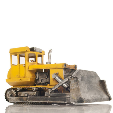 Metal Handmade Bulldozer Model-Old Modern-ModelCars.com