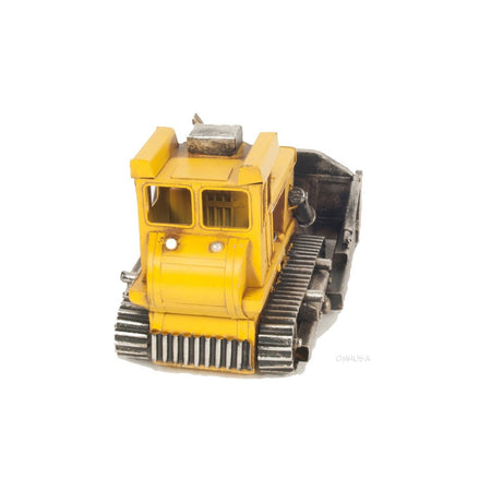 Metal Handmade Bulldozer Model-Old Modern-ModelCars.com