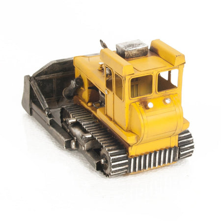 Metal Handmade Bulldozer Model-Old Modern-ModelCars.com