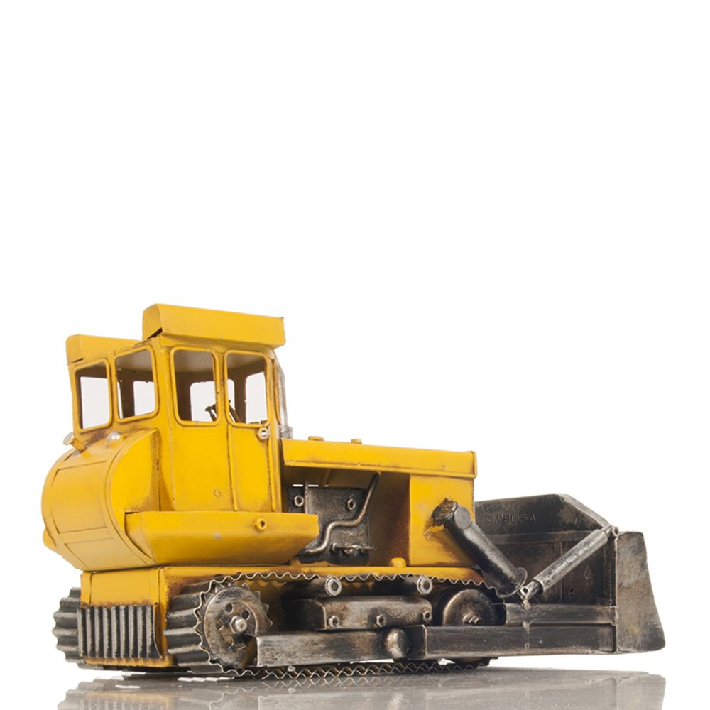 Metal Handmade Bulldozer Model-Old Modern-ModelCars.com