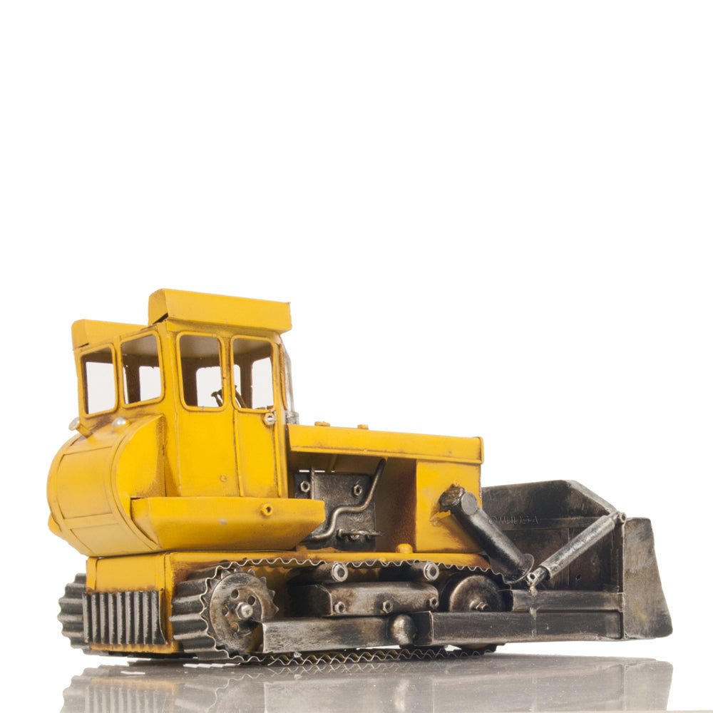 Metal Handmade Bulldozer Model-Old Modern-ModelCars.com