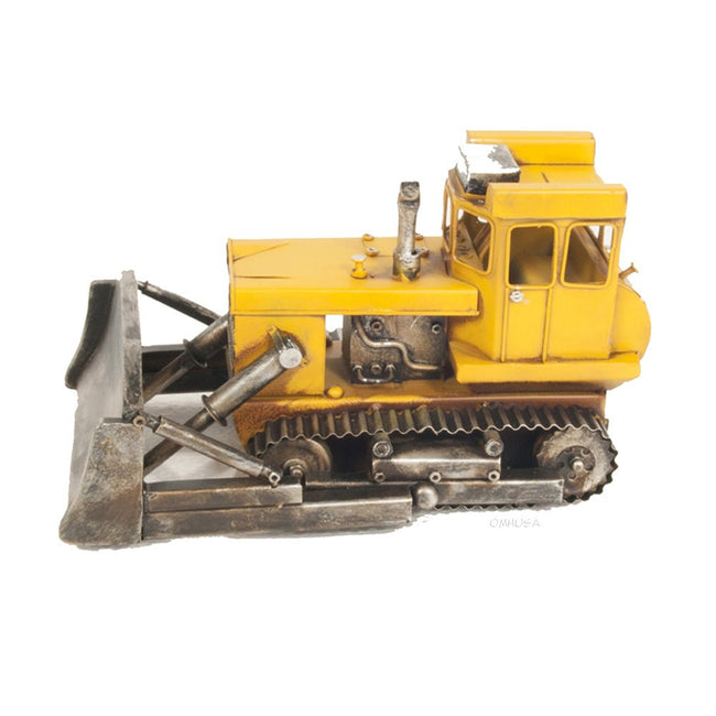 Metal Handmade Bulldozer Model-Old Modern-ModelCars.com