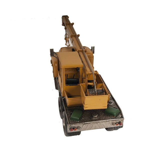 Metal Handmade Crane Truck Model-Old Modern-ModelCars.com