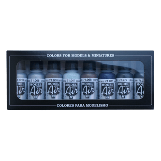 METALLIC COLORS SET (8) - Vallejo - ModelCars.com