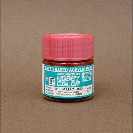 METALLIC RED 10ML-Mr Hobby-ModelCars.com