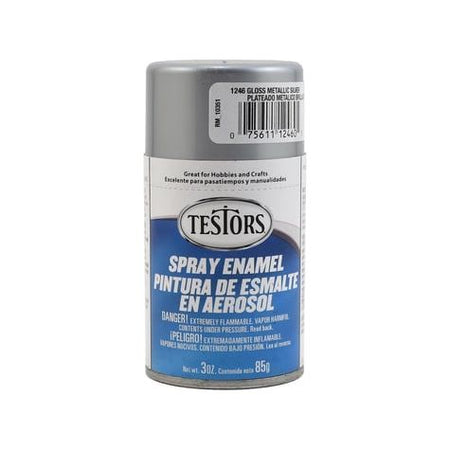 METALLIC SILVER SPRAY - Testors - ModelCars.com