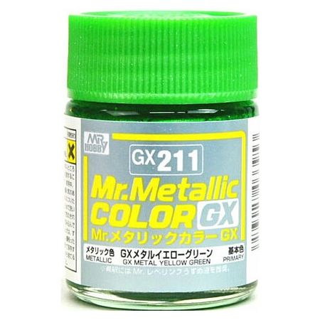 METALLIC YELLOW GREEN - Mr Hobby - ModelCars.com