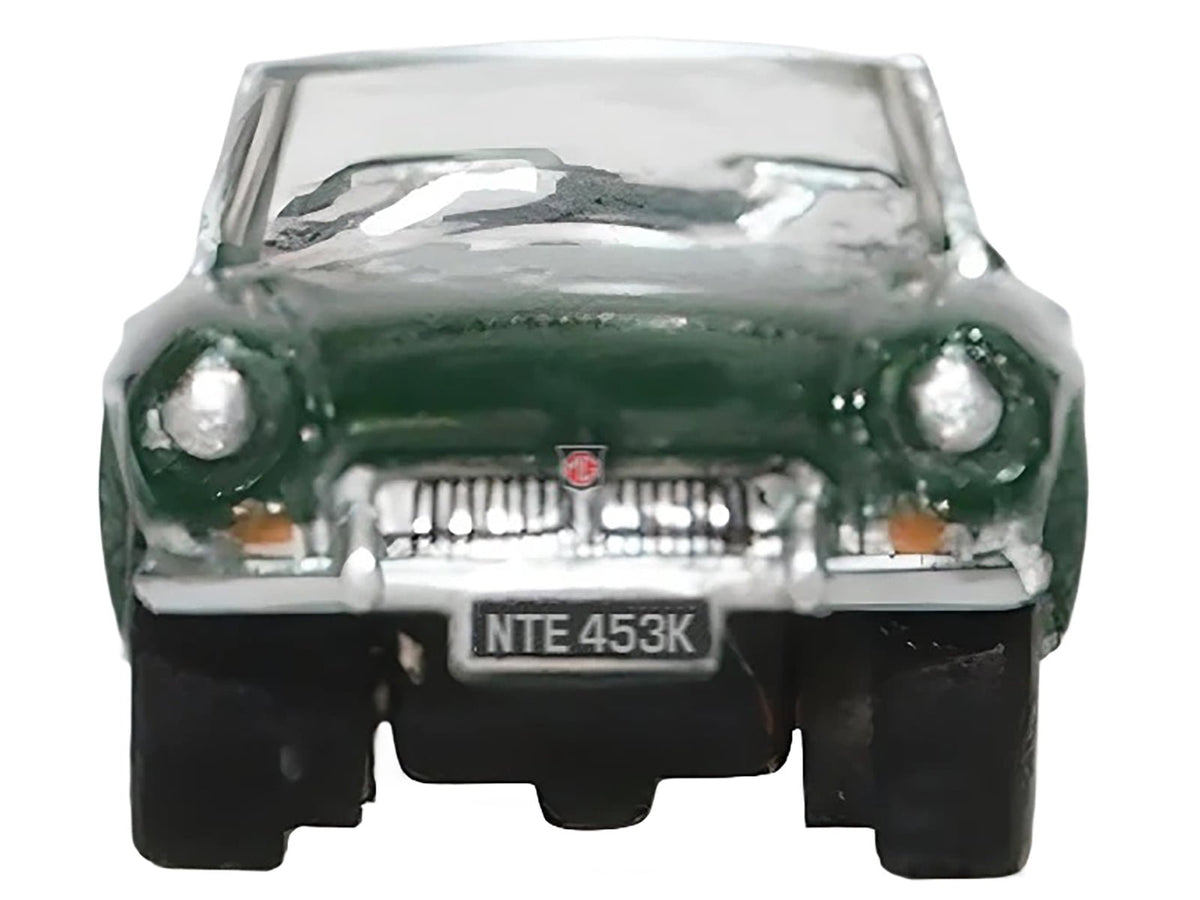 MG MGB Roadster RHD (Right Hand Drive) British Racing Green 1/148 (N) Scale Diecast Model Car by Oxford Diecast-Oxford Diecast-ModelCars.com