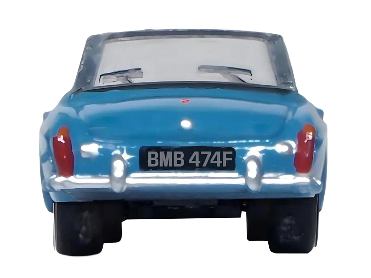 MG MGB Roadster RHD (Right Hand Drive) Iris Blue 1/148 (N) Scale Diecast Model Car by Oxford Diecast-Oxford Diecast-ModelCars.com