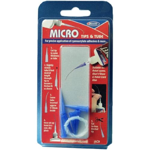 MICRO TIPS & TUBE - Deluxe Materials - ModelCars.com