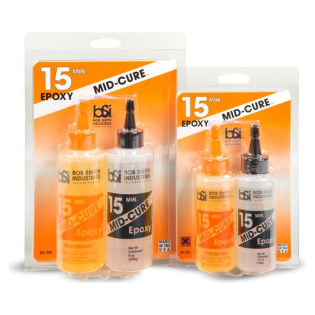 MID - CURE 15M EPOXY 13OZ - Bob Smith Industries - ModelCars.com