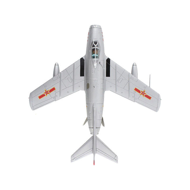 Mikoyan - Gurevich MiG - 15Bis Fighter Aircraft "811 72nd Guards Fighter Aviation Regiment (GVIAP) Early Soviet Fighter" Soviet Air Force "Air Power Series" 1/72 Diecast Model by Hobby Master - Hobby Master - ModelCars.com
