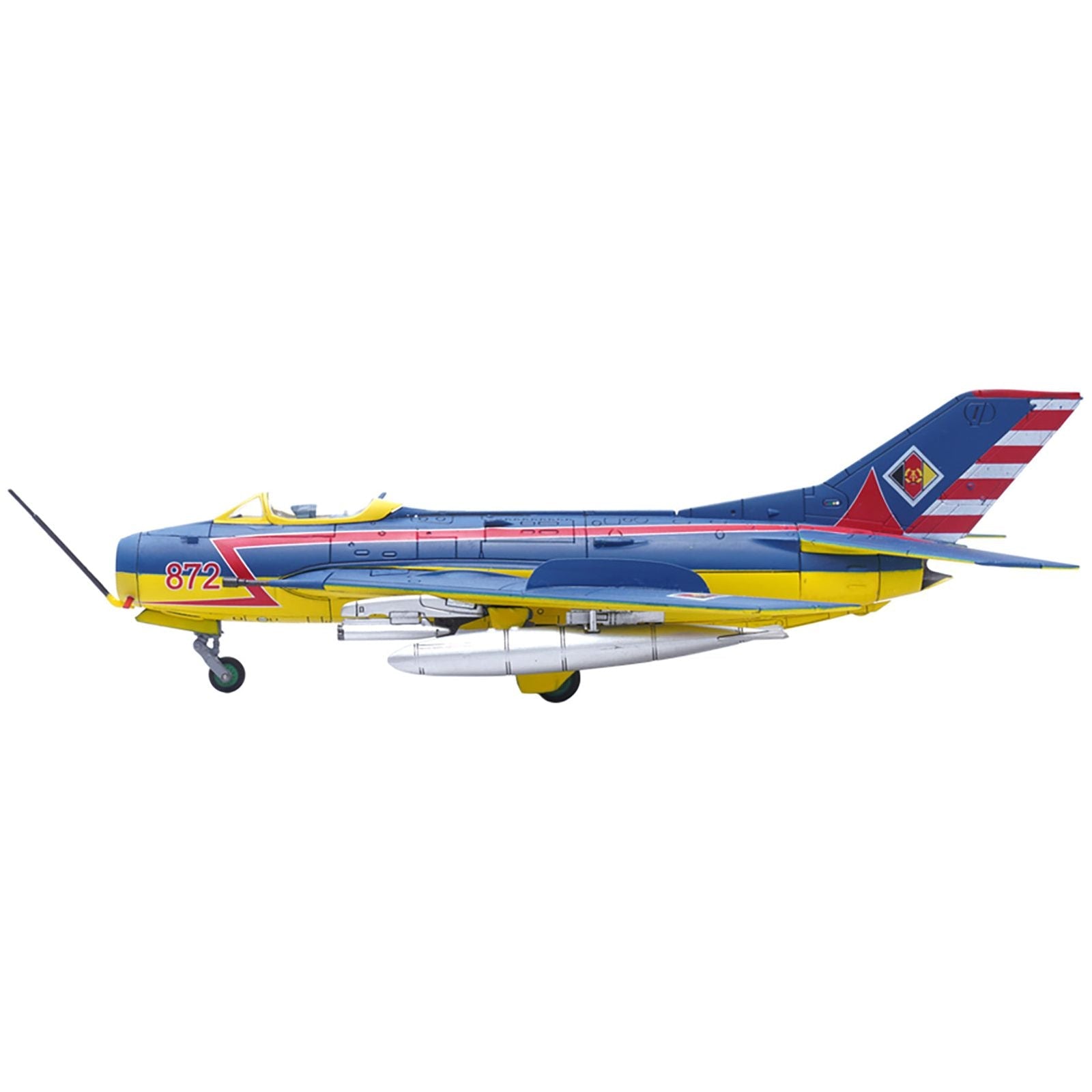 Mikoyan - Gurevich MiG - 19S Farmer C Fighter Aircraft "1 Staffel/JG - 3. Preschen." 5th World Aerobatic Championships (1968) "Wing" Series 1/72 Diecast Model by Panzerkampf - Panzerkampf - ModelCars.com