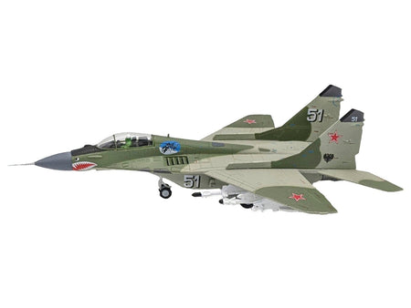 Mikoyan-Gurevich MiG-29 Fighter Aircraft "120th GvIAP Domna Airfield" (2001) Russian Air Force 1/100 Diecast Model Airplane-Other-ModelCars.com