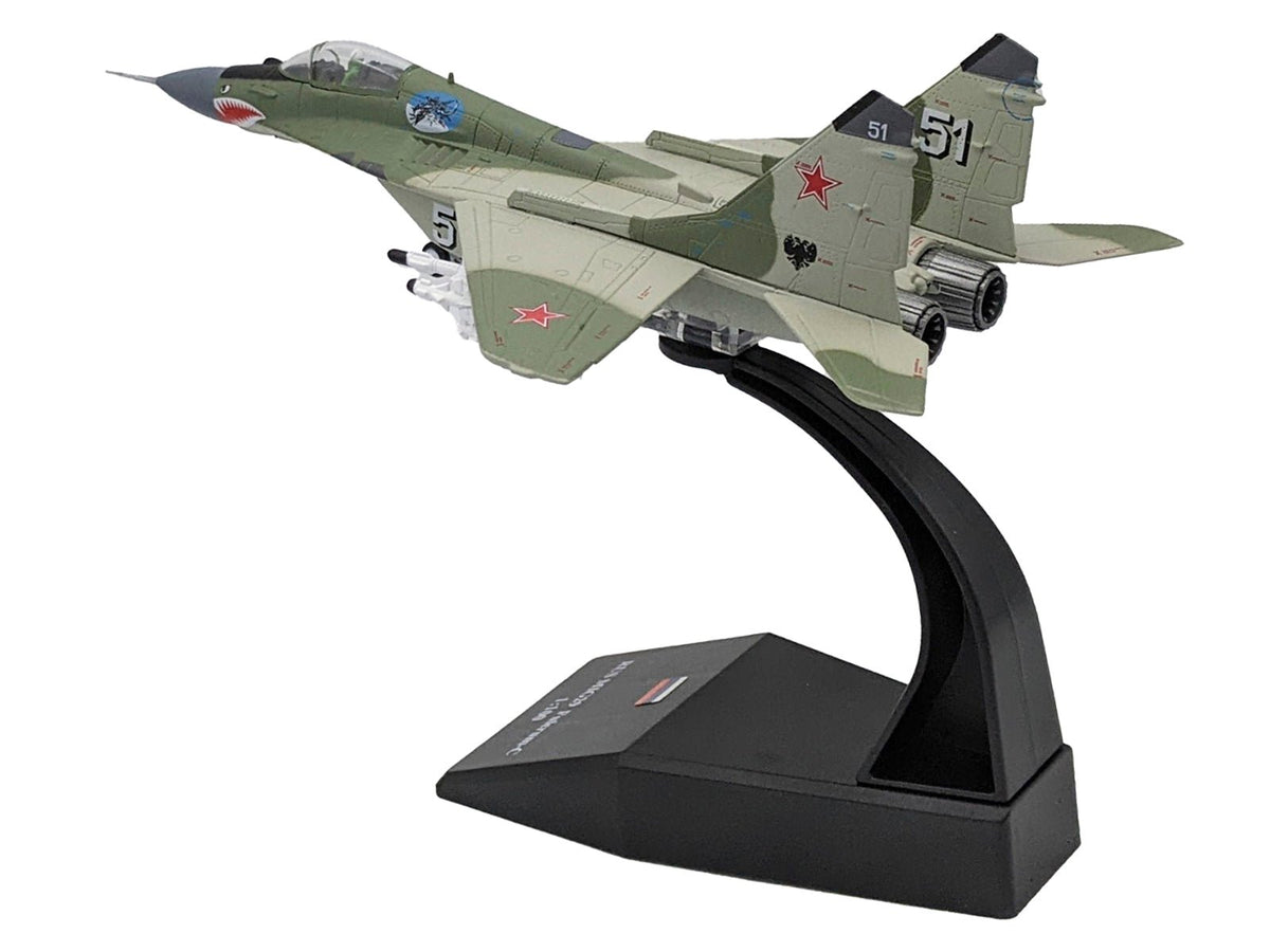 Mikoyan-Gurevich MiG-29 Fighter Aircraft "120th GvIAP Domna Airfield" (2001) Russian Air Force 1/100 Diecast Model Airplane-Other-ModelCars.com