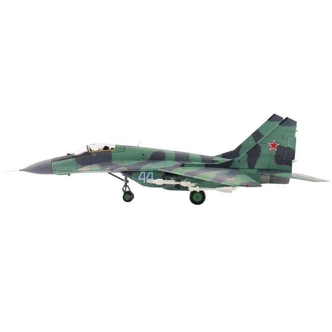 Mikoyan MIG-29 Fulcrum C Aircraft "733rd IAP Damgarten Air Base" (1994) Soviet Air Force "Air Power Series" 1/72 Diecast Model by Hobby Master-Hobby Master-ModelCars.com
