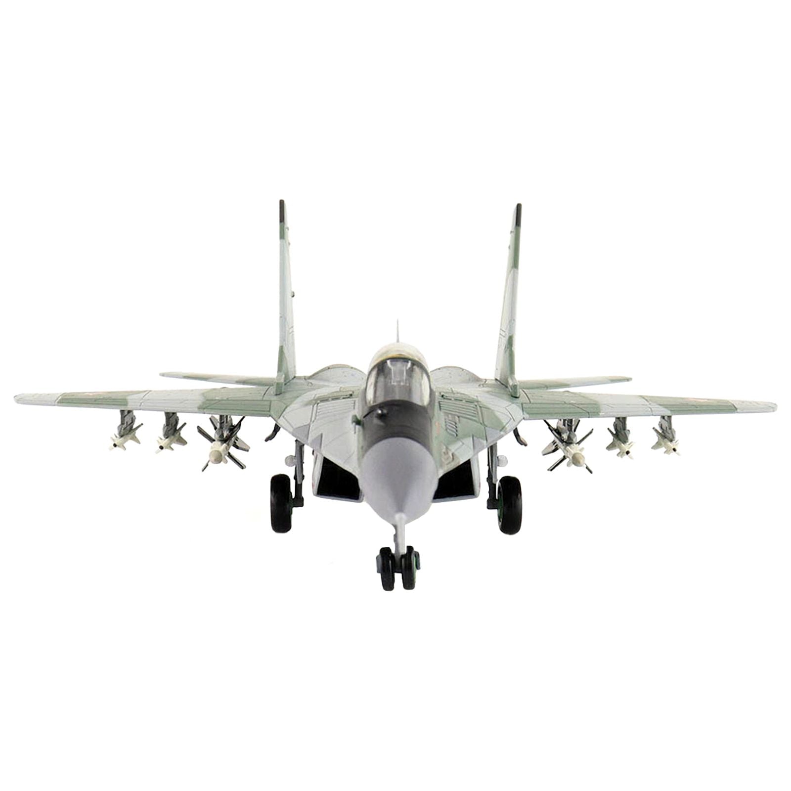 Mikoyan MIG - 29A Fulcrum Fighter Aircraft "906th FR USSAR Force" Russian Air Force (1997) "Air Power Series" 1/72 Diecast Model by Hobby Master - Hobby Master - ModelCars.com