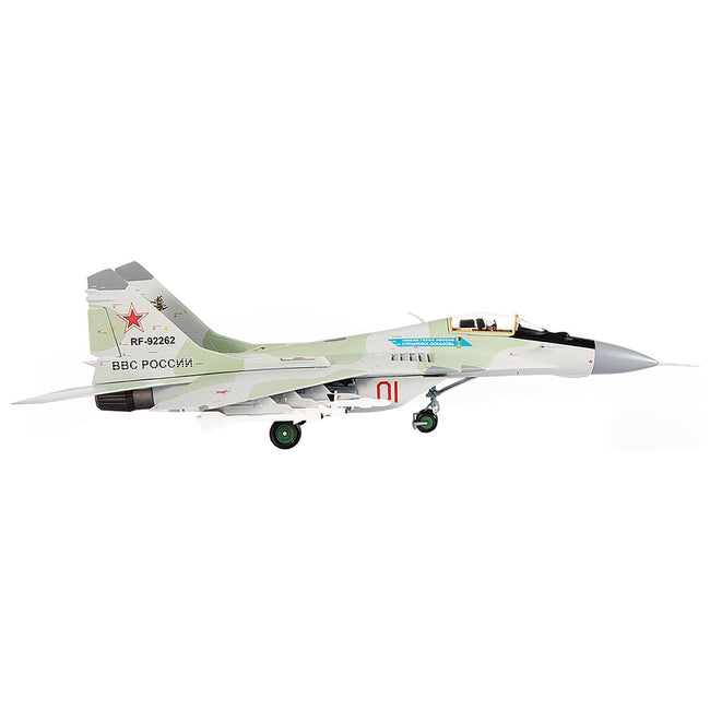 Mikoyan MiG-29S Fulcrum-C Fighter Aircraft "Hero of Russia General Sulambek Oskanov Lipetsk AB Russia" (2018) Russian Air Force 1/72 Diecast Model by JC Wings-JC Wings-ModelCars.com