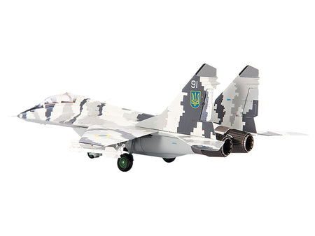 Mikoyan MiG-29UB Fulcrum-B Fighter Aircraft "Vasylkiv Air Base Ukraine" (2021) Ukrainian Air Force 1/72 Diecast Model by JC Wings-JC Wings-ModelCars.com