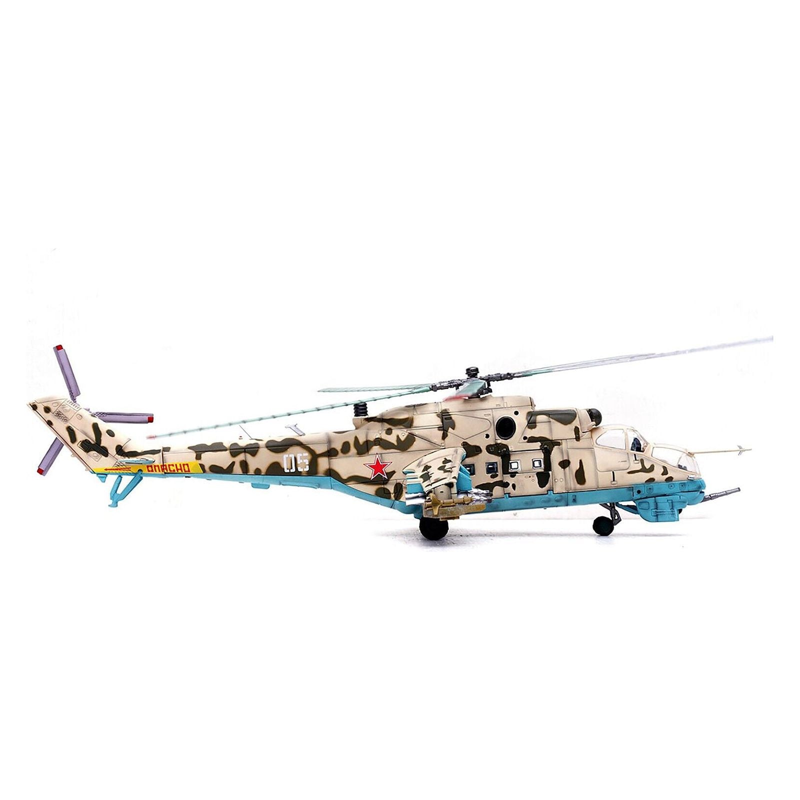 Mil Mi - 24V Hind Attack Helicopter "05 Kandahar Afghanistan" (1986) Soviet Air Force 1/72 Diecast Model by Panzerkampf - Panzerkampf - ModelCars.com