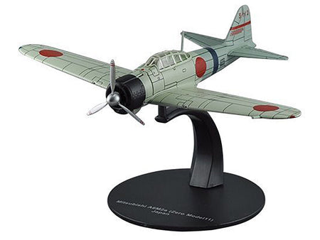 Mitsubishi A6M2a "Zero" Fighter Aircraft "Imperial Japanese Navy Air Service" 1/72 Diecast Model by DeAgostini-DeAgostini-ModelCars.com