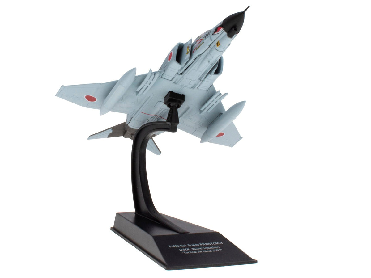 Mitsubishi F-4EJ Kai Super Phantom II Fighter Aircraft "302nd Squadron 83rd Air Wing Tactical Air Meet" (2001) Japan Air Self-Defense Force 1/100 Diecast Model by Hachette Collections-Hachette Collections-ModelCars.com