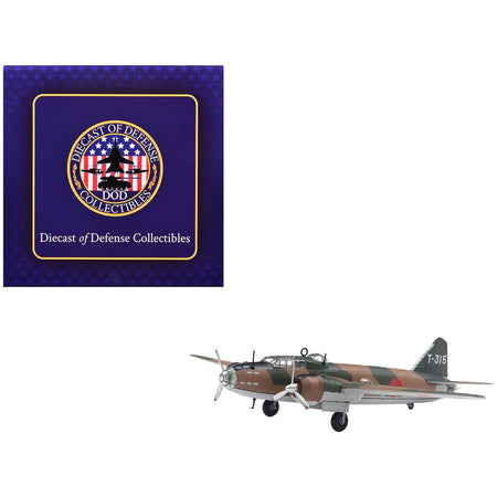 Mitsubishi G4M1 Type 1 Aircraft "Imperial Japanese Navy" 1/144 Diecast Model by Diecast of Defense-Diecast of Defence Collectibles-ModelCars.com
