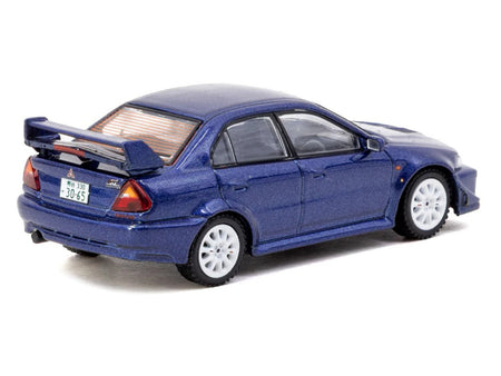 Mitsubishi Lancer Evolution VI RHD (Right Hand Drive) "Tommi Makinen Edition" Blue Metallic "Road64" Series 1/64 Diecast Model by Tarmac Works-Tarmac Works-ModelCars.com