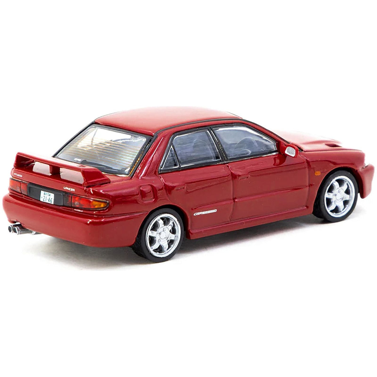 Mitsubishi Lancer GSR Evolution RHD (Right Hand Drive) Red "Global64" Series 1/64 Diecast Model Car by Tarmac Works-Tarmac Works-ModelCars.com