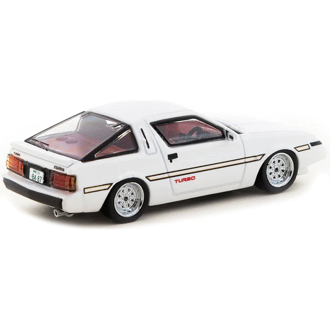 Mitsubishi Starion Turbo RHD (Right Hand Drive) White Metallic "Road64" Series 1/64 Diecast Model Car by Tarmac Works - Tarmac Works - ModelCars.com