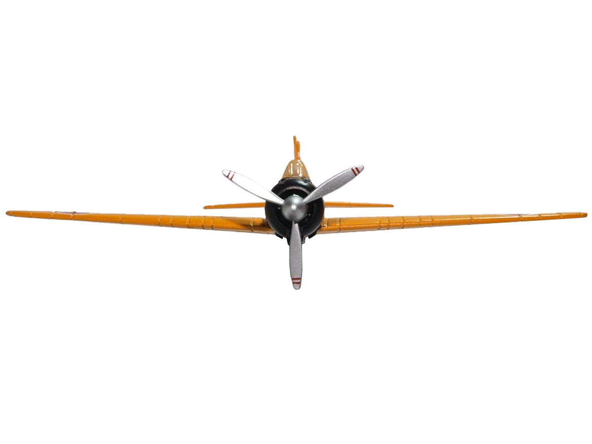 Mitsubishi Zero A6M2-21 Fighter Aircraft "Training Aircraft - Imperial Japanese Navy" (1944) "Oxford Aviation" Series 1/72 Diecast Model Airplane by Oxford Diecast-Oxford Diecast-ModelCars.com