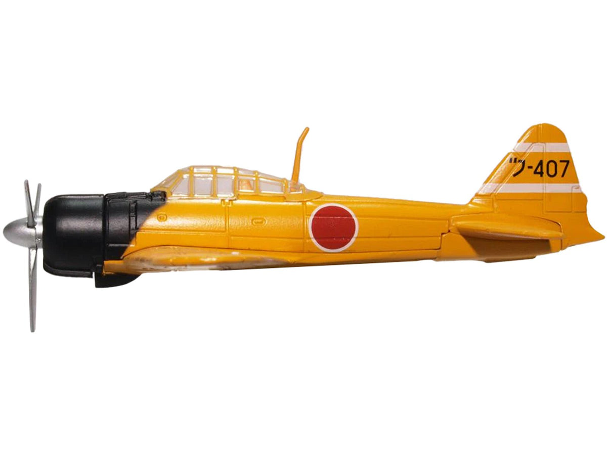 Mitsubishi Zero A6M2-21 Fighter Aircraft "Training Aircraft - Imperial Japanese Navy" (1944) "Oxford Aviation" Series 1/72 Diecast Model Airplane by Oxford Diecast-Oxford Diecast-ModelCars.com
