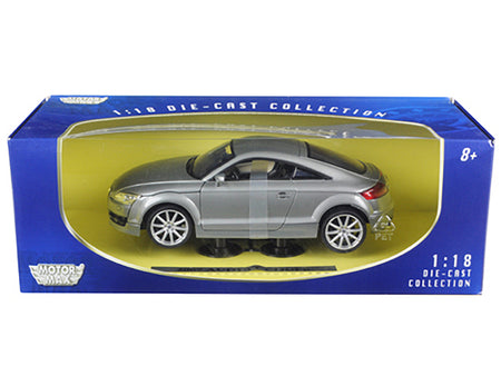 2007 Audi TT Blue 1/18 Diecast Car Model by Motormax - view 3