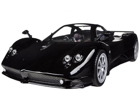 Pagani Zonda F Black 1/18 Diecast Car Model by Motormax - view 2