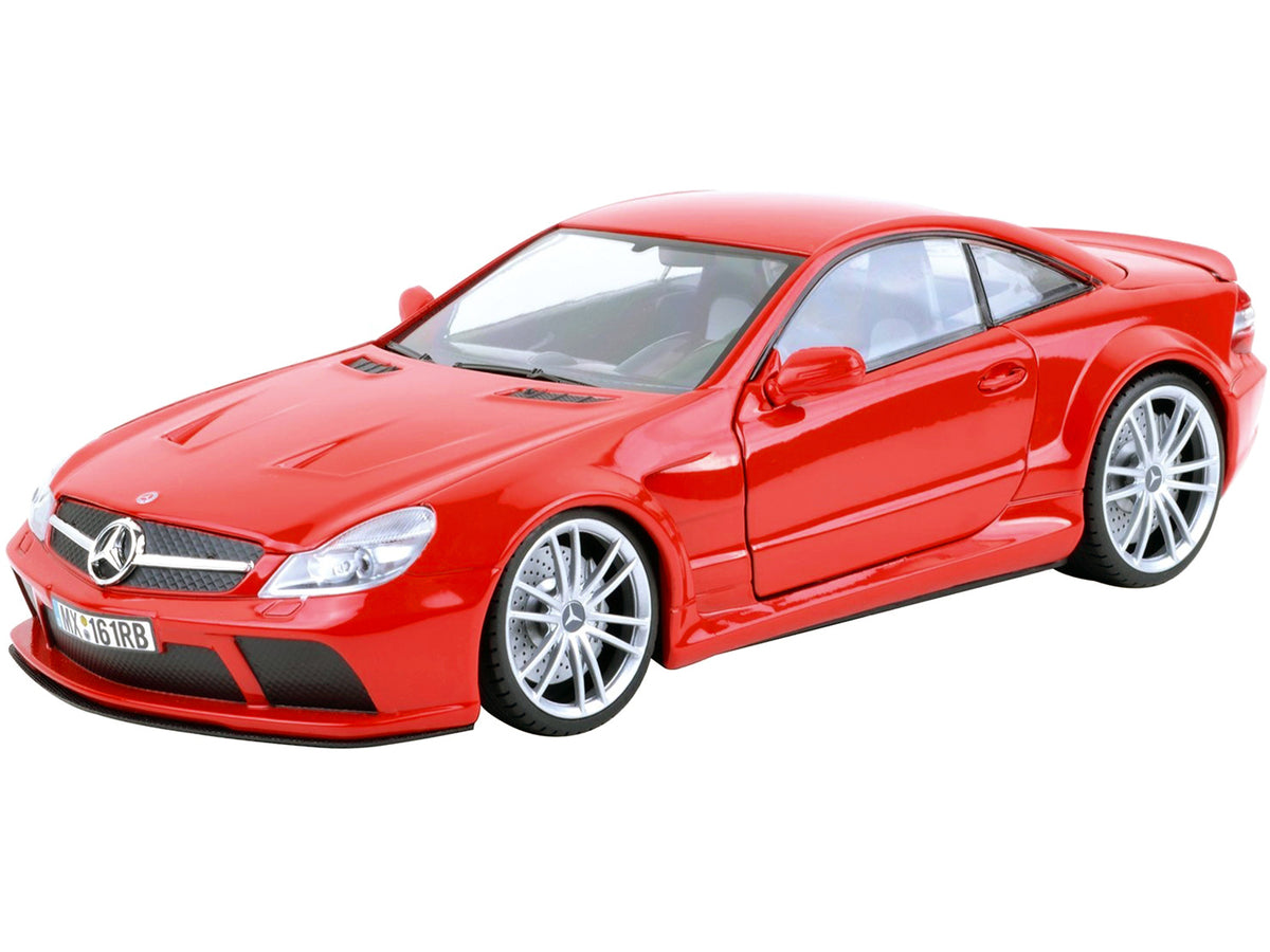 Mercedes SL65 AMG Black Series (R230) Red 1/18 Diecast Model Car by Motormax - view 2