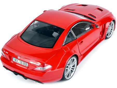 Mercedes SL65 AMG Black Series (R230) Red 1/18 Diecast Model Car by Motormax - view 3
