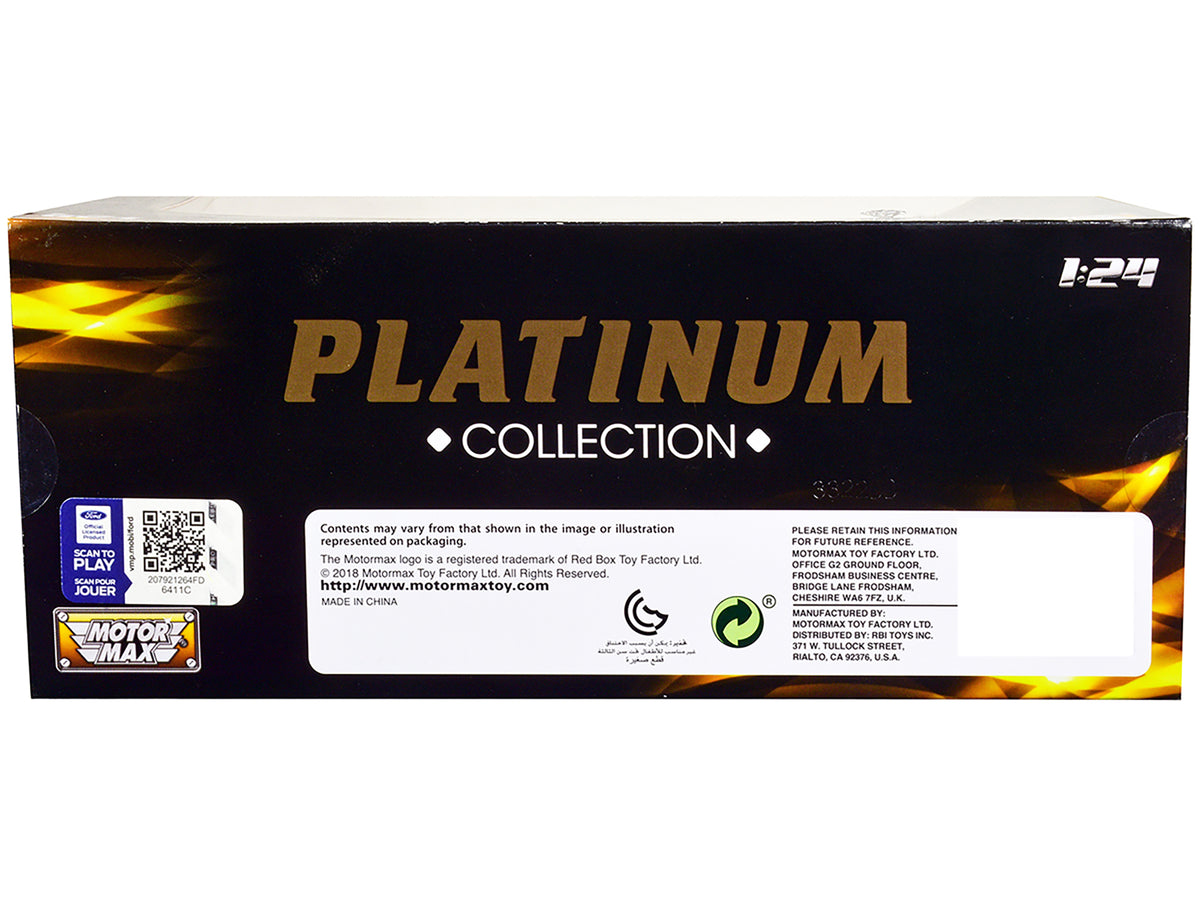 1931 Ford Model AA Pickup Truck Cream and Black "Platinum Collection" Series 1/24 Diecast Model Car by Motormax - view 2