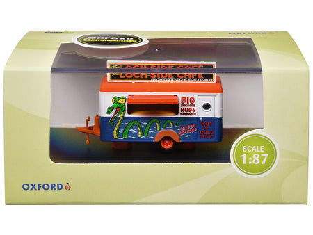 Mobile Food Trailer "Loch-Side Cafe" 1/87 (HO) Scale Diecast Model by Oxford Diecast-Oxford Diecast-ModelCars.com